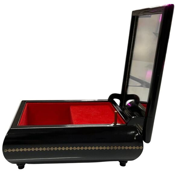 Two Sisters On The Terrace Musical Jewelry Trinket Box Tested Works - Picture 2 of 9